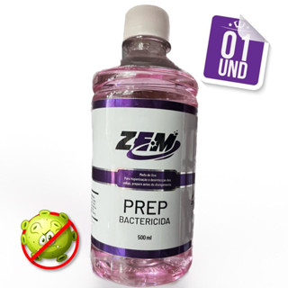 Spray Prep ZEM Para Cuidados Da Unha 500mL Desidratador Nail Alongamento Manicure Design de Unhas