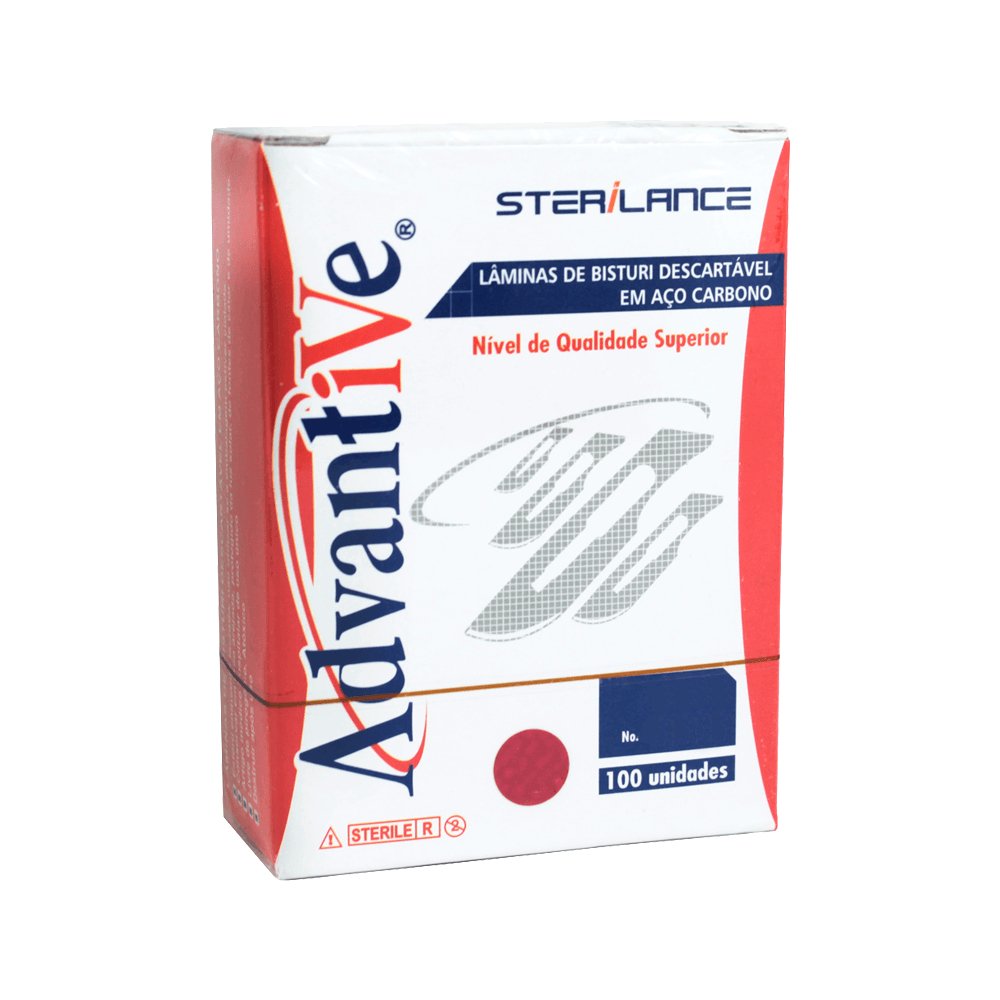 LAMINA BISTURI - ADVANTIVE em Oferta na Shopee