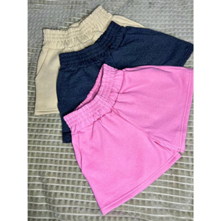 Kit 3 Shorts Moletom Feminino