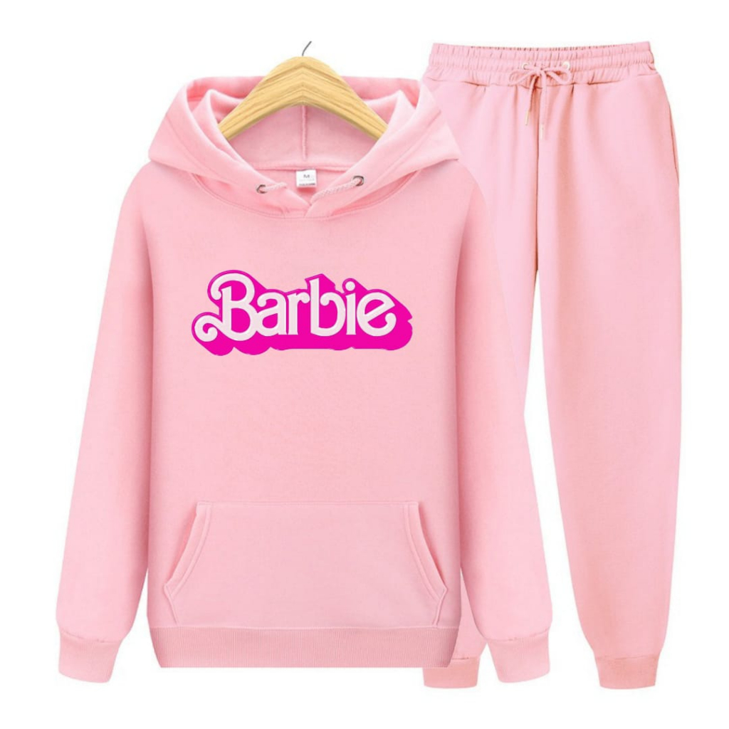 CONJUNTO KIT MOLETOM BLUSA E CALÇA BARBIE BONECA FILME LANÇAMENTO ESTREIA