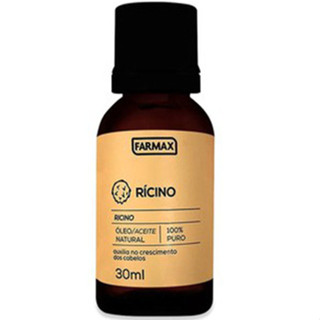 Óleo Milagroso de Rícino capilar Puro 30 Ml - crescimento Capilar- Farmax 30 ml