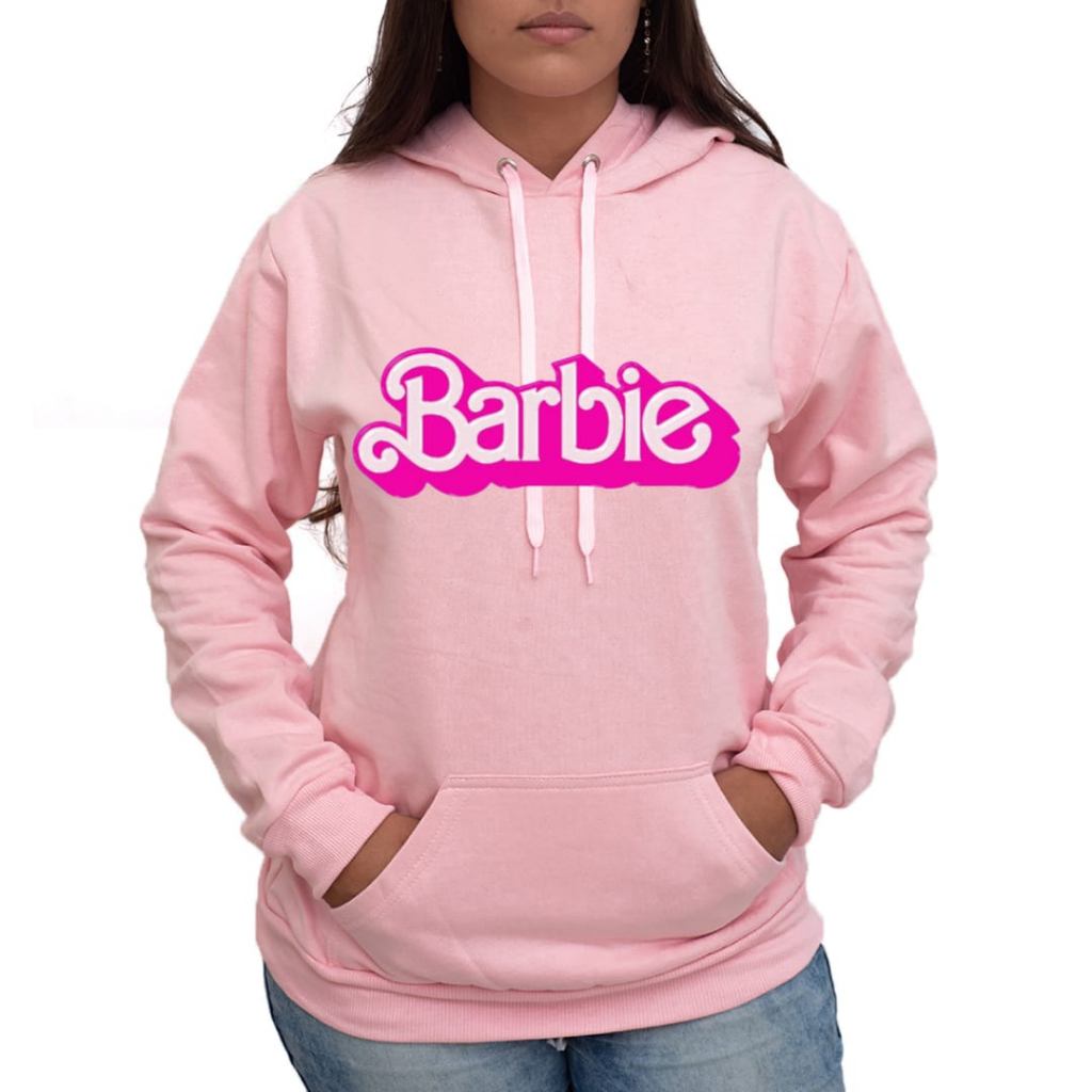 BLUSA DE FRIO CASACO MOLETOM BARBIE BONECA FILME LANÇAMENTO ESTREIA