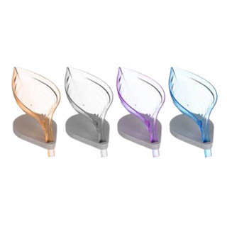 1 Saboneteira Porta Sabonete Plástico Forma De Folha Luxo em Oferta na Shopee
