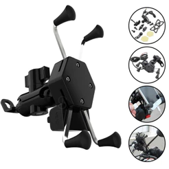Suporte De Celular Para Moto e Bicicleta Com Carregador