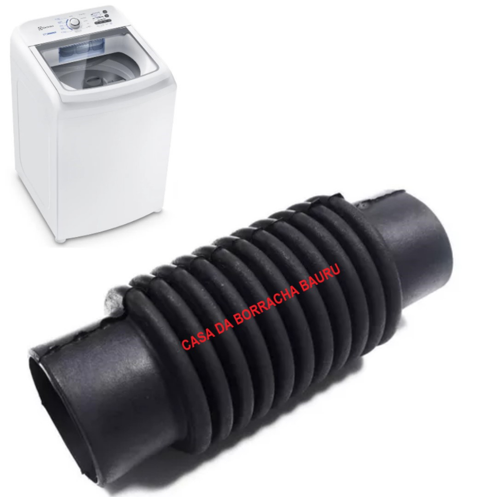 Mangueira SANFONADA Tanque Bomba Lavadora Brastemp Clean Bocao 01 Peça
