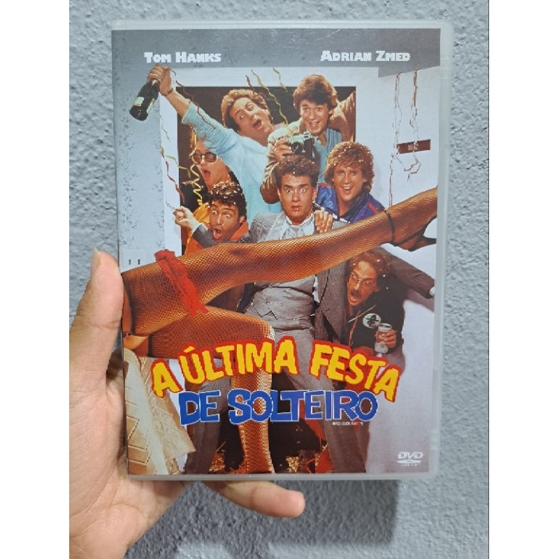 DVD A Última Festa de Solteiro 1984, Tom Hanks & Adrian Zmed Legendado