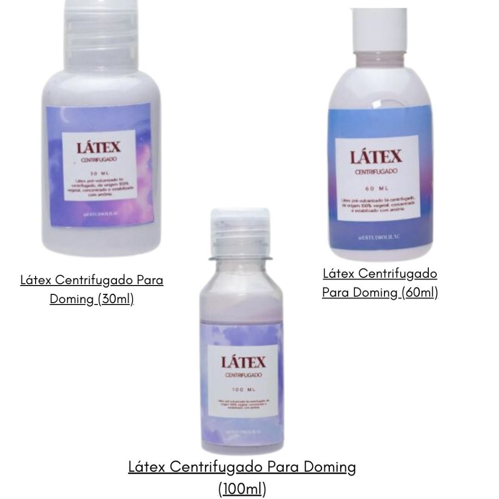 Látex Centrifugado Para Doming em Oferta na Shopee