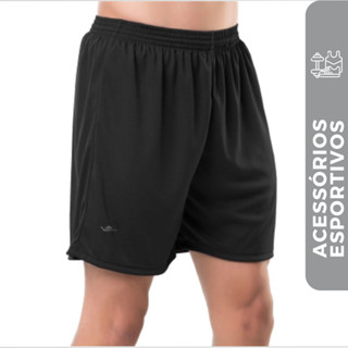 Short Academia Masculino Elite Calção Futebol Bermuda Treino com Cordão e Elástico