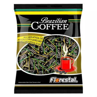 Bala Dura Brazilian Coffee 500gr Florestal Cafe