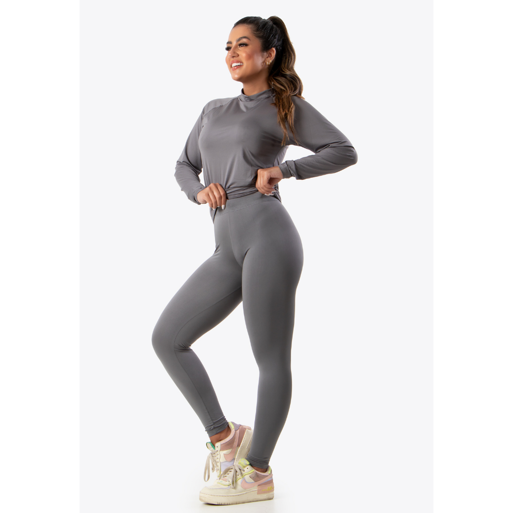 Conjunto Térmico  Calça + Blusa Térmica Segunda Pele Proteção Uv50+ UNISSEX