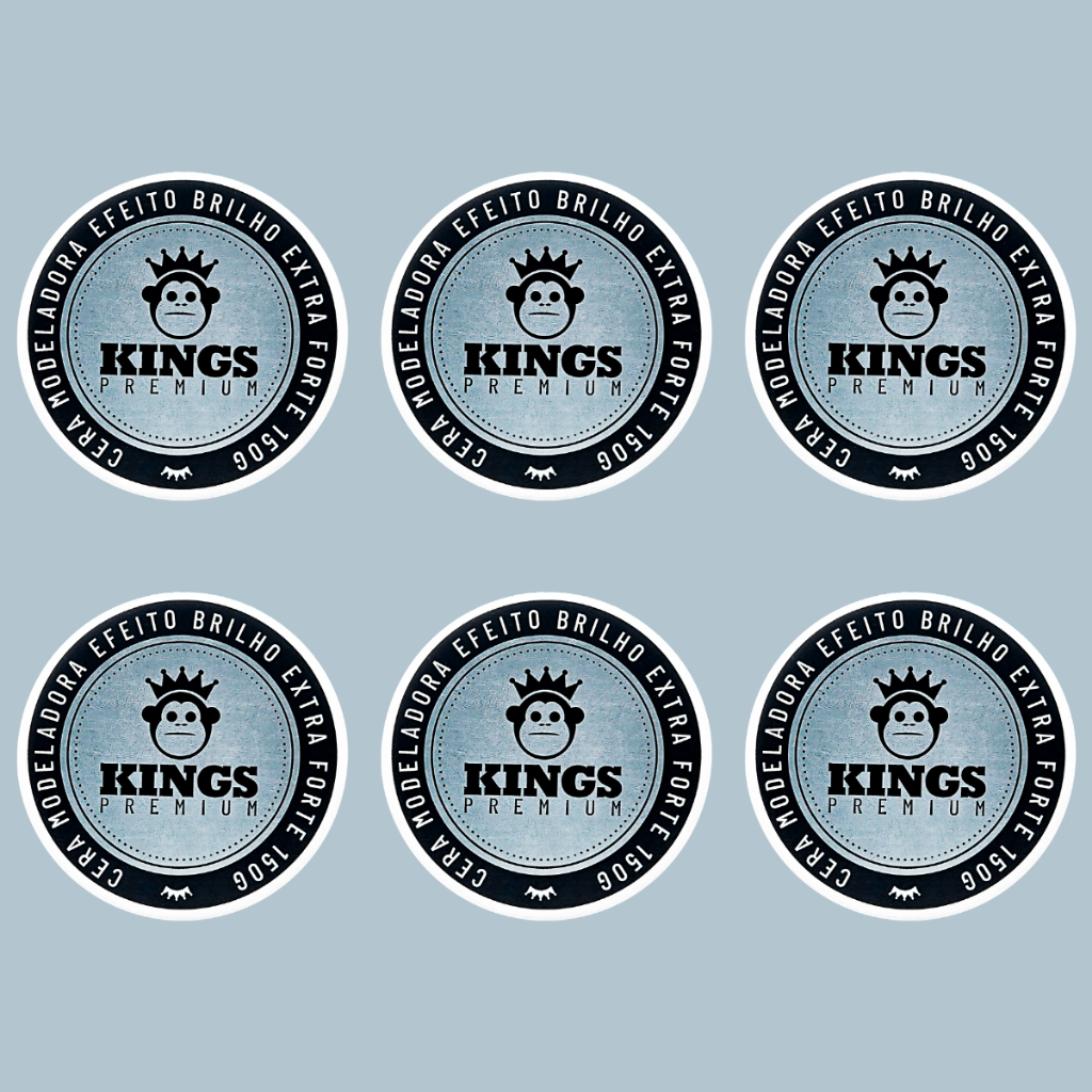 Cera Modeladora Incolor Kings - 6 Un