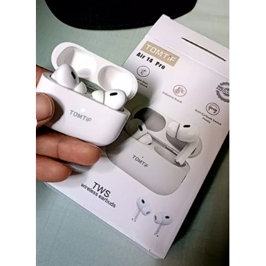 TOMTiF Fone De Ouvido Air Pro 14 Estéreo Bluetooth Sem Fio Bluetooth 5.2 Fones De Ouvido GPS Rename Ceia Baixo Com Microfone