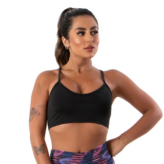 Top Fitness Feminino Nadador Alça Fina Academia em Oferta na Shopee