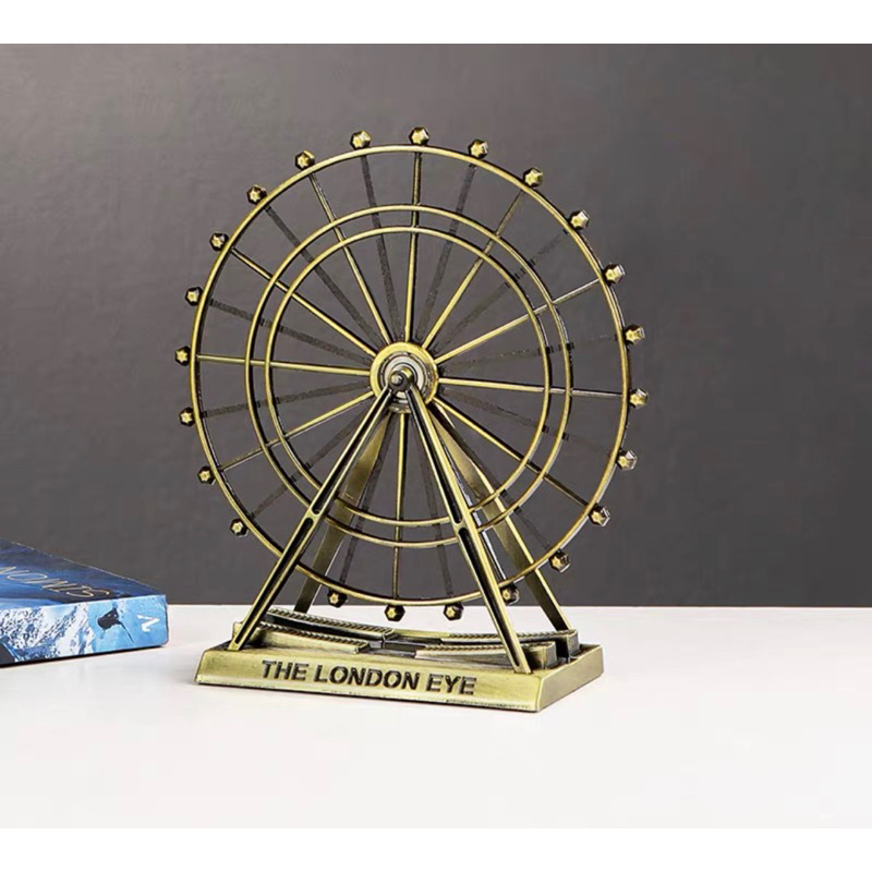 Estatua Decorativo London Eyes 16cm em Oferta na Shopee