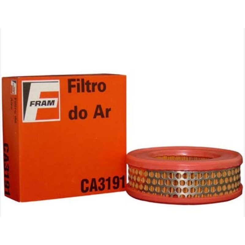 FILTRO DE AR FRAM CA3191=AR6195 BRASÍLIA, GOL, KOMBI