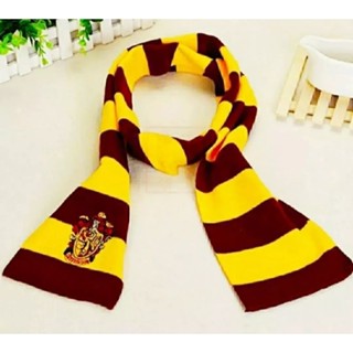 Harry Potter - Cachecol da Grifinória - Emblema Bordado em Oferta na Shopee
