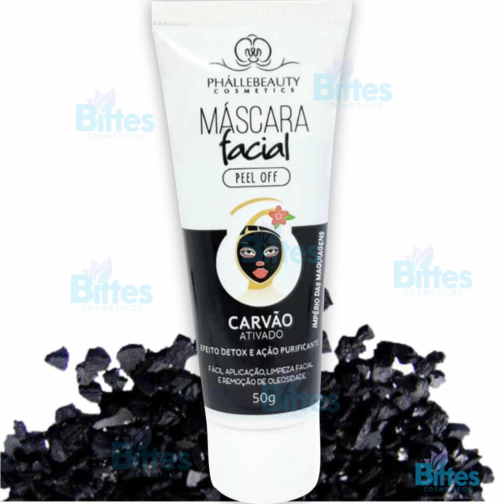 MÁSCARA FACIAL PHÁLLEBEAUTY COSMÉTICOS AÇÃO DETOX LIMPEZA PROFUNDA