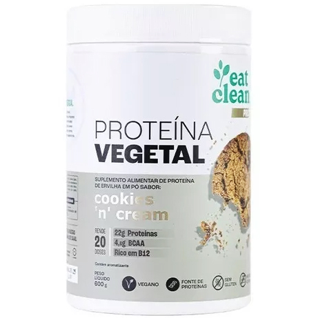 Proteína Vegana Vegetal Isolada - 600g - Eat Clean Pro