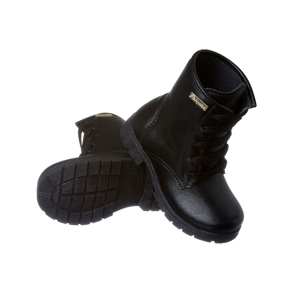 Coturno Bota Infantil Feminino Menina Casual Cano Curto Confortavel Macio Promoção