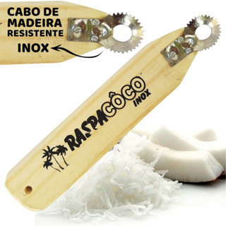 Rapa Raspa Ralador De Côco Inox Manual De Perna - Original em Oferta na Shopee