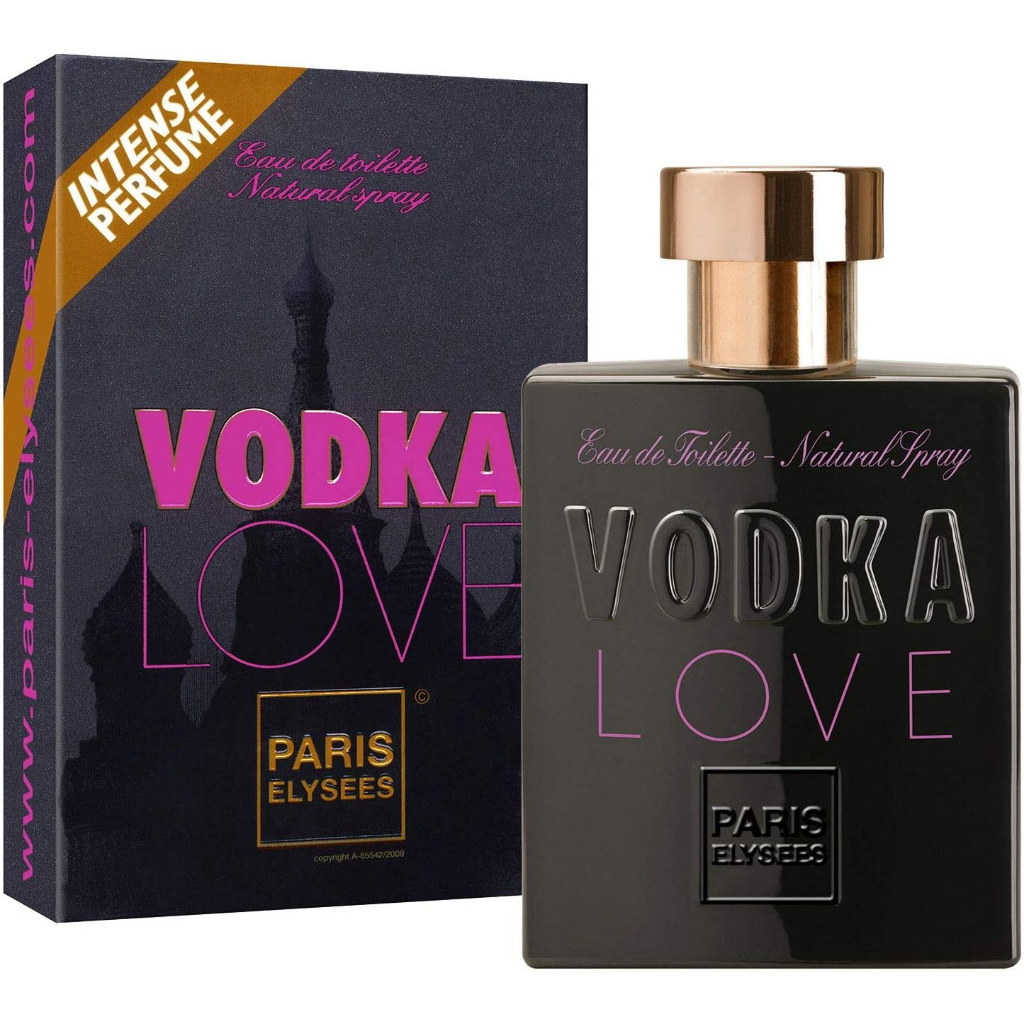 Vodka Love Paris Elysees Feminino 100 ml