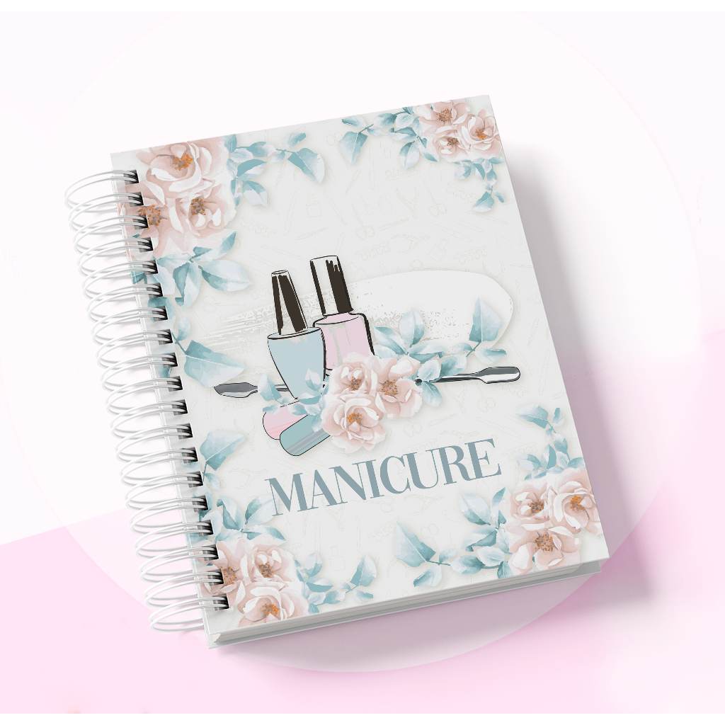 Agenda Manicure 2024 completa para o ano todo, agenda nail designer para agendamento, agenda manicure personalizada ( modelo novo 2024)