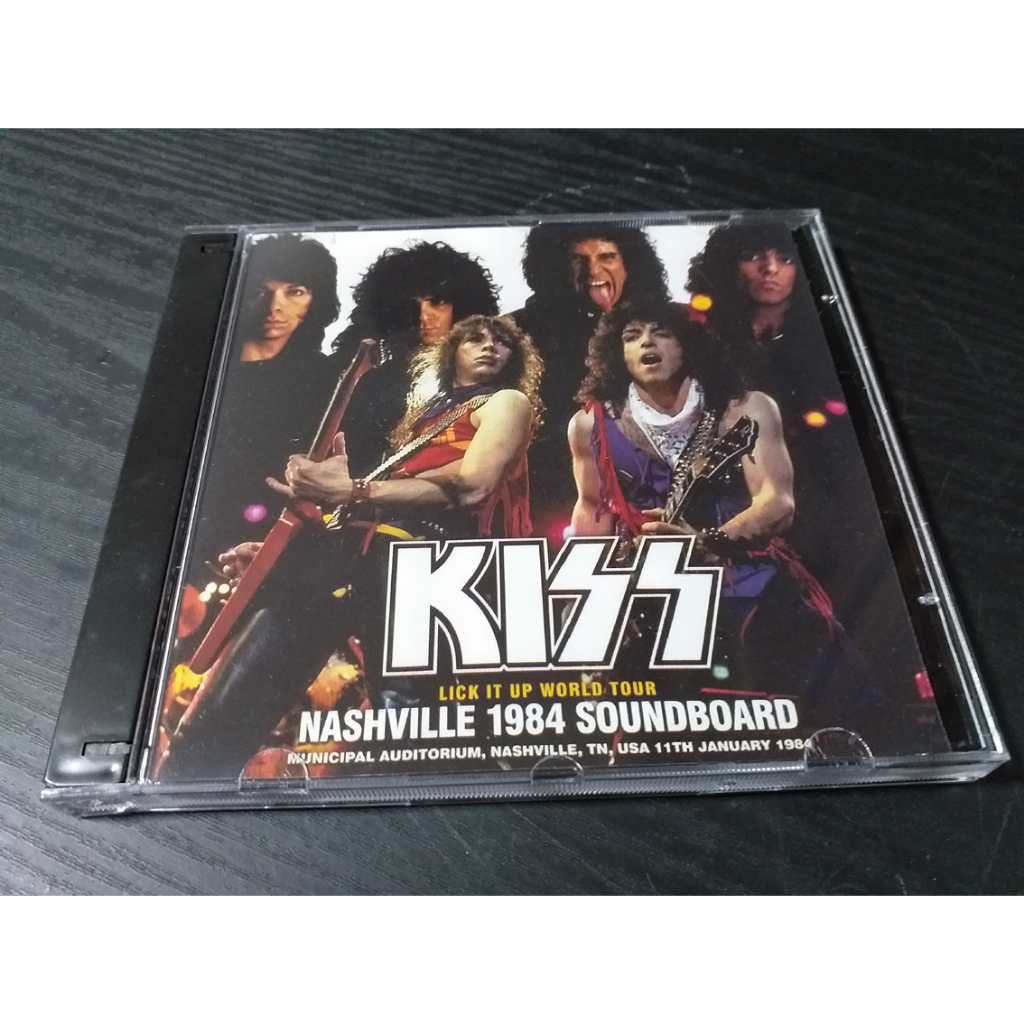 Kiss CD Duplo Nashville 1984 Soundboard