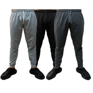 Calça de Moletom Unissex Elástico Bolso Premium Slim Jogger Liso Confortável