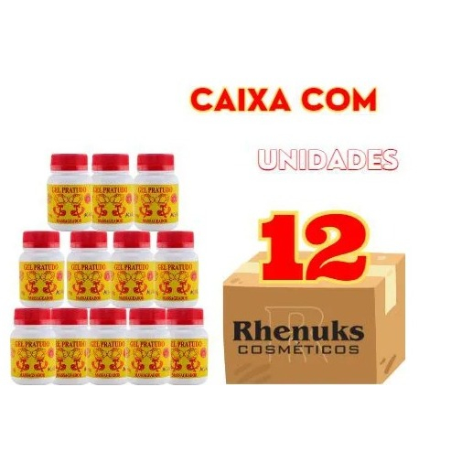 12 unidades Gel Massageador PraTudo 110g Rhenuks