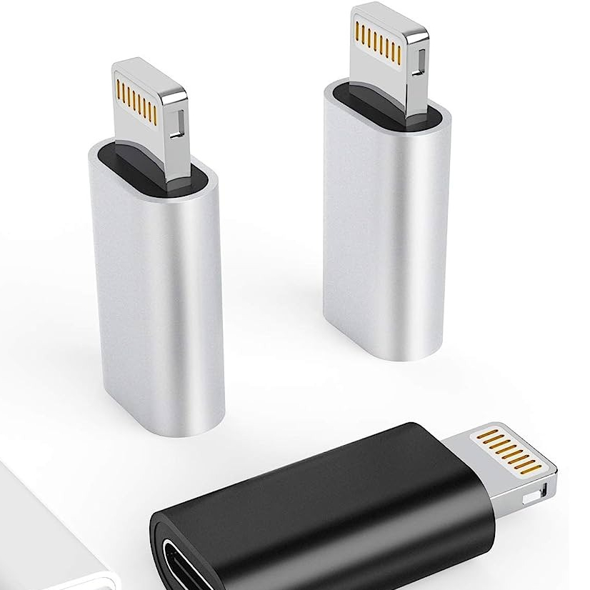 Cabo Adaptador OTG iPhone Macho x Tipo C Fêmea