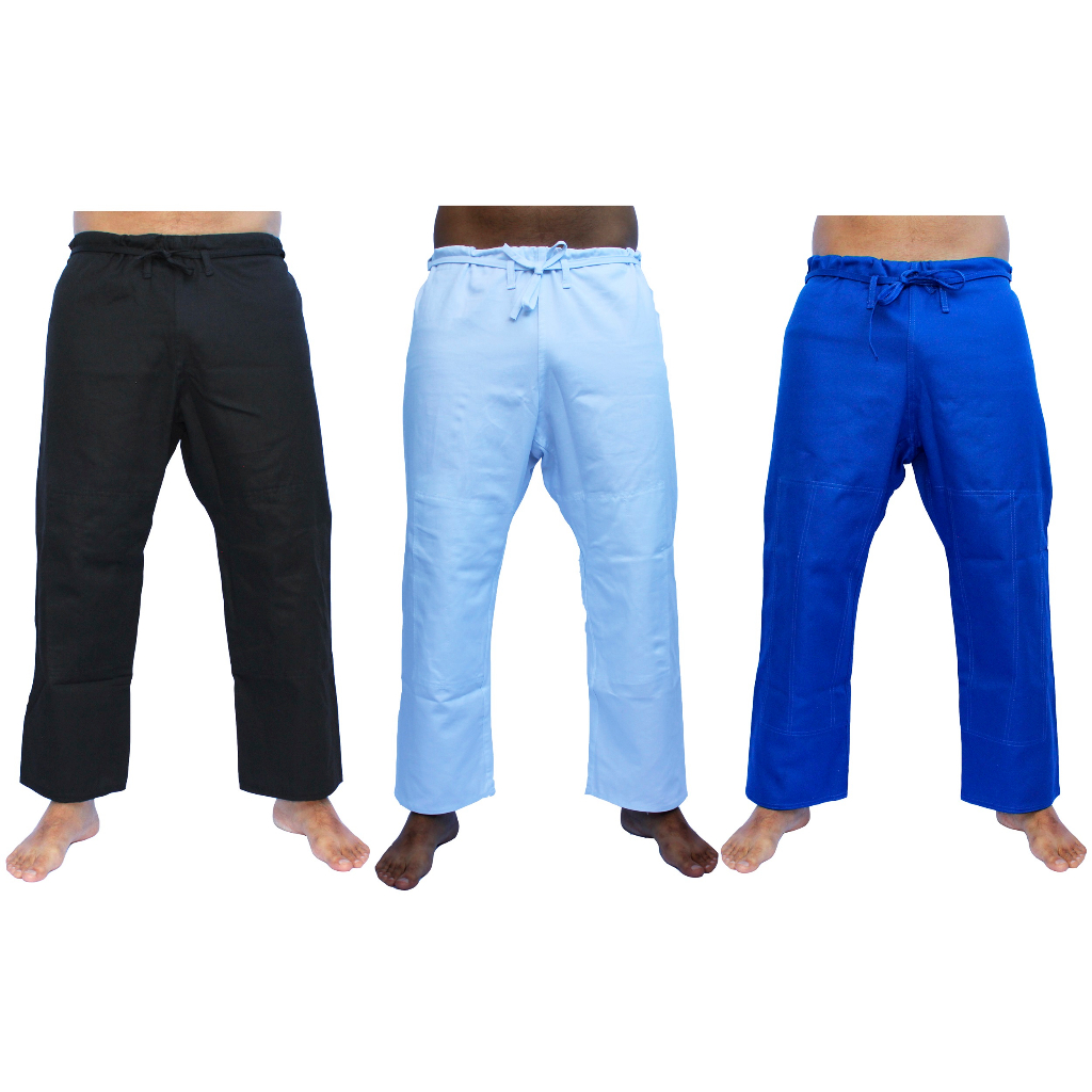 Kit 2 Calças De Kimono, Jiu Jitsu, Judô, Luta Livre, Calça A Vulso em Oferta na Shopee
