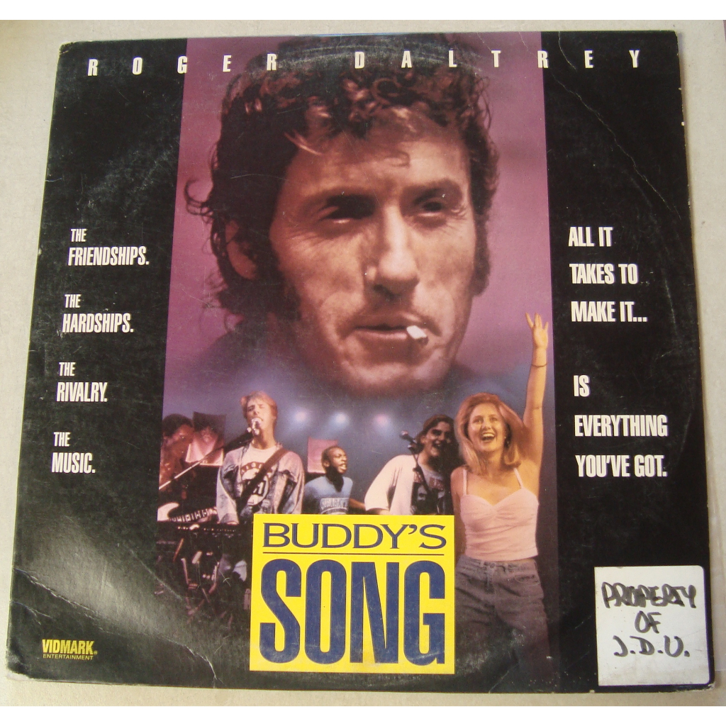 Ld Laserdisc Roger Daltrey 1993 Buddy`s Sing, Importado Usa