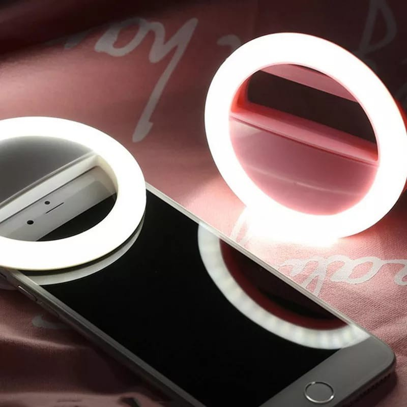 Ring light círculo luminoso led para celular acessório moderno utilidade