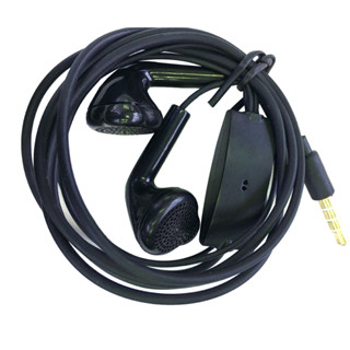 Fone de ouvido com fio e microfone embutido preto CELULAR