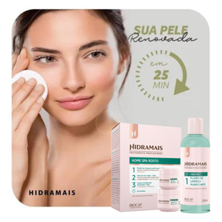 Kit Home Spa Facial Skincare Hidramais 3 Itens