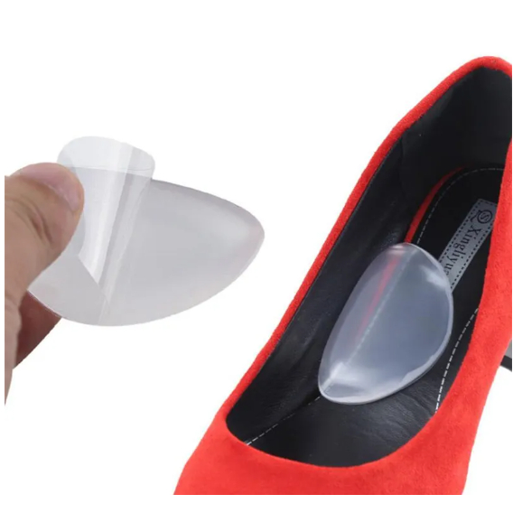 Palmilha Em Gel Ortopédica Arco Plantar Pé Chato Adesiva