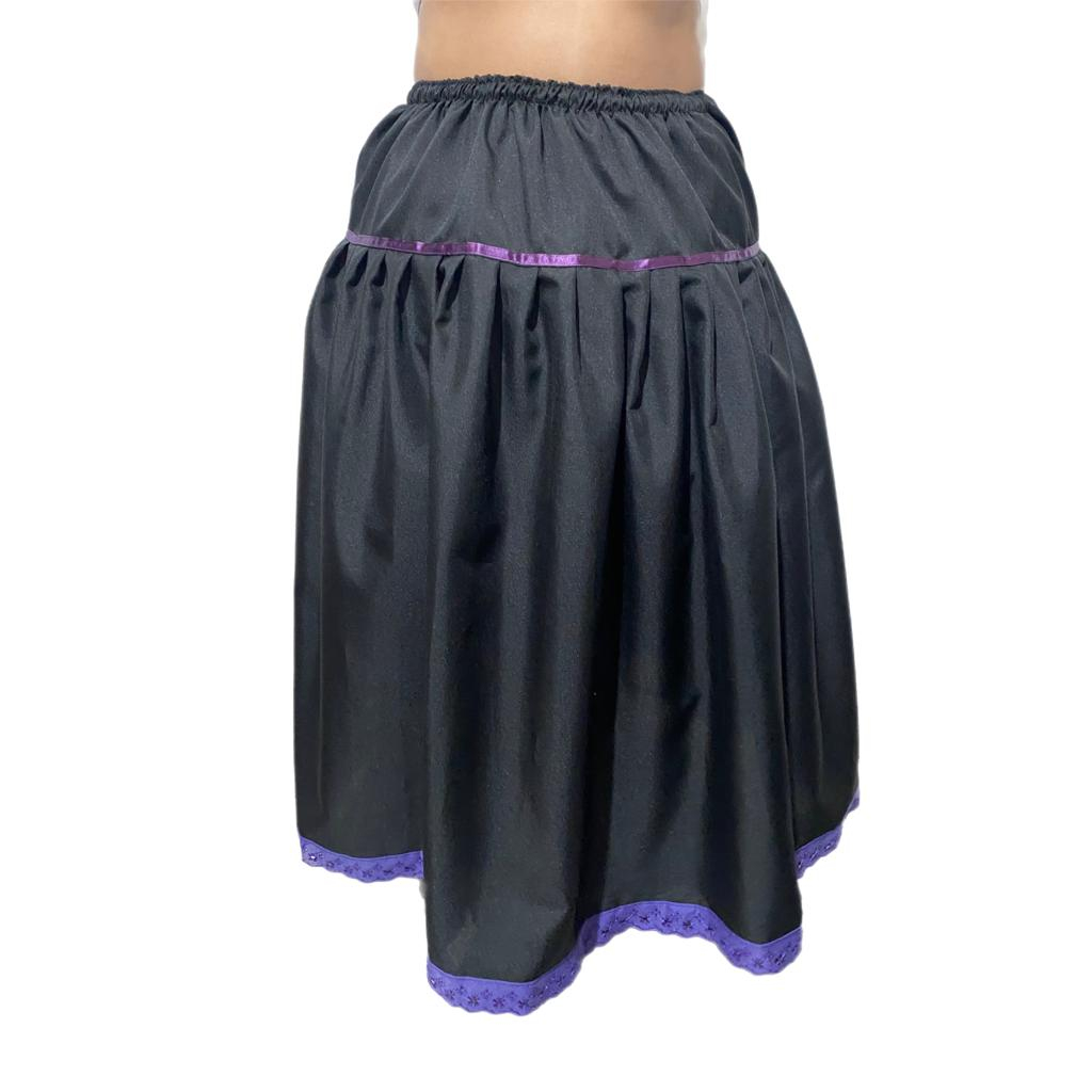 Saia preto e roxo pomba gira mulambo dama da noite umbanda candomble