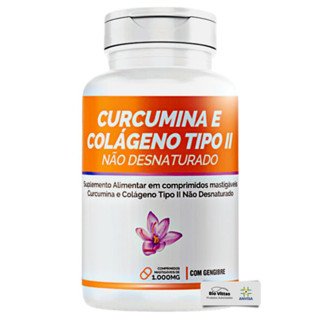 Curcumina Gengibre e Colágeno Tipo 2/ 60 Comp - Biovittas