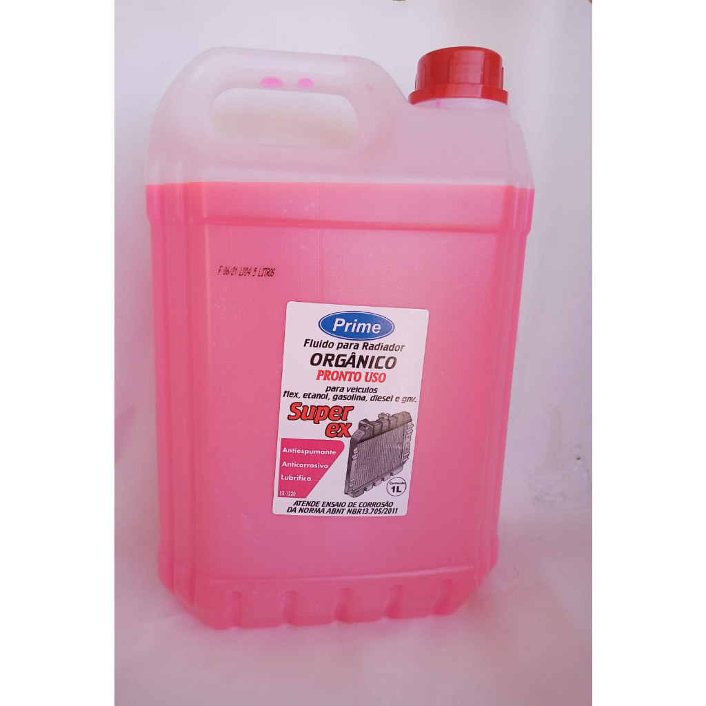 Aditivo de radiador pronto uso 5 litros aditivo de radiador diluído