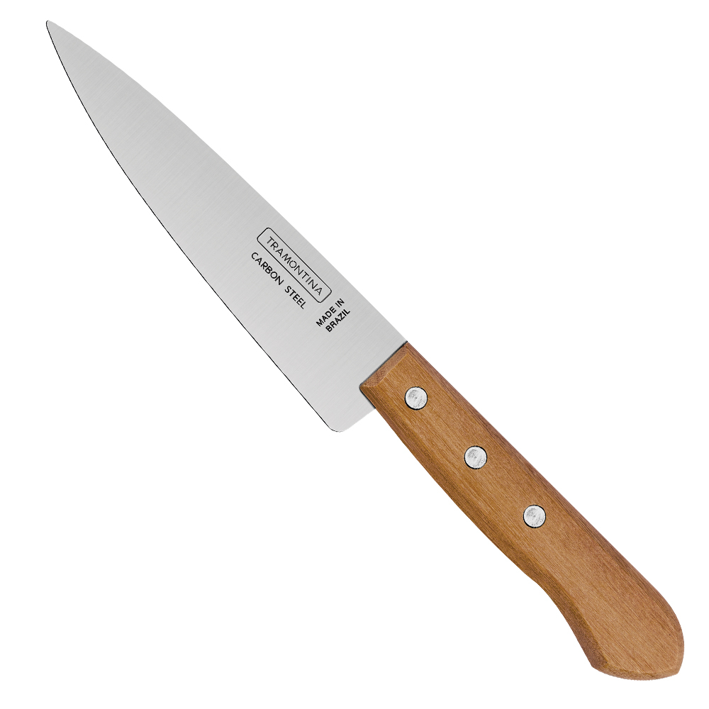 Faca 6" Peixeira Cozinha Tramontina Lâmina 15cm  Cabo de Madeira 22950/006 - Home & Living