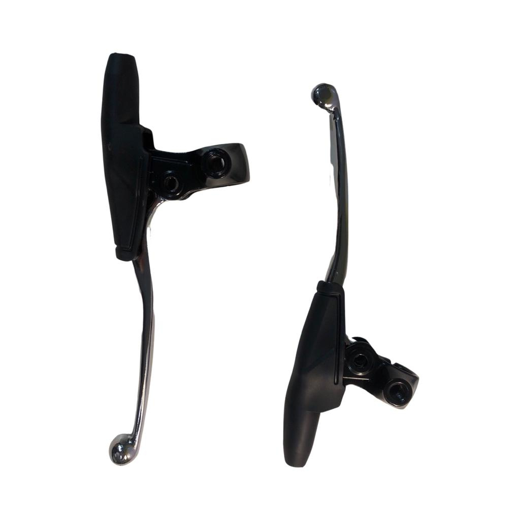 Manete Freio + Embreagem Cromados + Manicotos + Guarda pó Honda Pop 110 em Oferta na Shopee