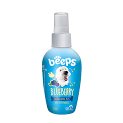 Colônia Pet Society Beeps Fragrância Blueberry Cachorro Gato 60mL