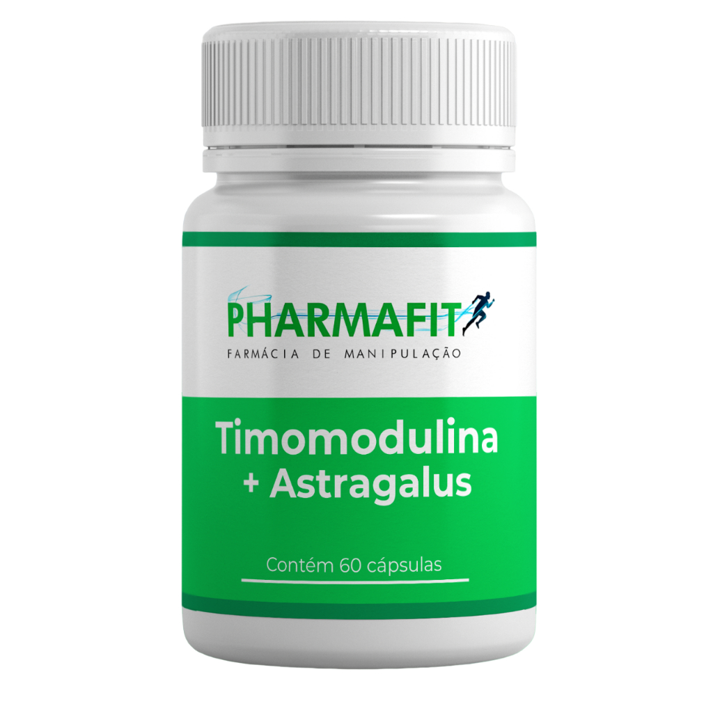 Timomodulina 50 mg + Astragalus 110 mg com 60 caps
