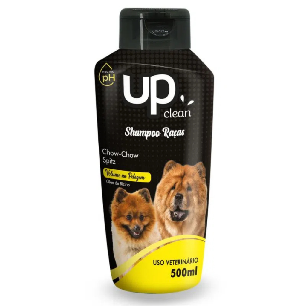 Shampoo Up Clean Raças Chow-Chow e Spitz 500mL - Volume na Pelagem em Oferta na Shopee