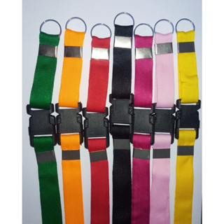 Cordão Chaveiro 20mm liso C/Argola + Engate Tic-Tac - ( 20x85cm) - ( 1 unidade )