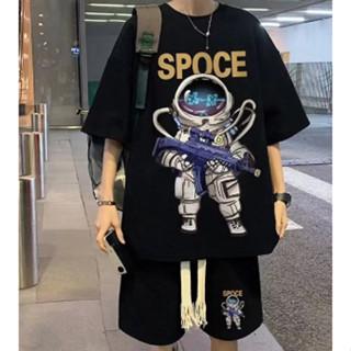 Conjunto Camiseta + Short Masculino Spoce Astronauta Novo!
