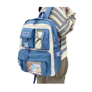 Mochila para meninas japonesas e coreanas de estudante de ensino médio de grande capacidade