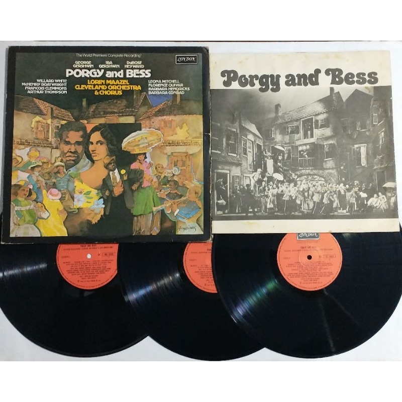 LP - Porgy and Bess - George Gershwin, Dubose Heyward, Ira