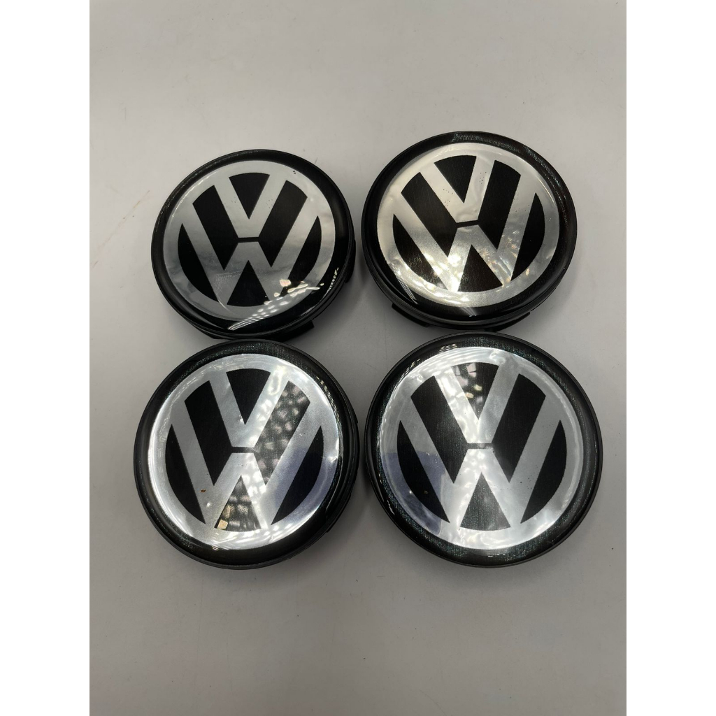 Jogo Calotinha Miolo Roda Scorro 2015 Abaulada 55mm Logo Vw