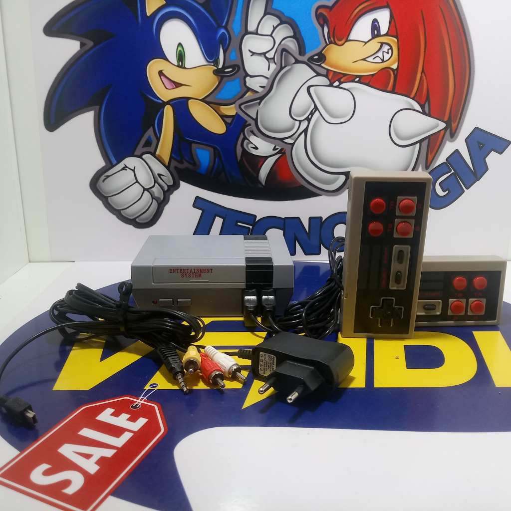 game retro 620 jogos nintendo 8 bits nes
